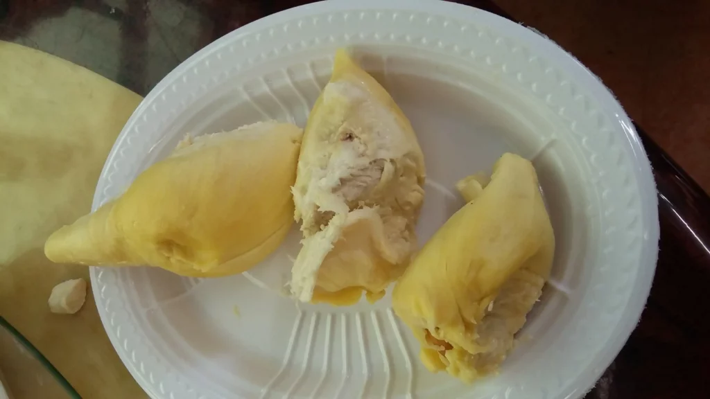 Bild von der Durian Frucht Nahaufnahme